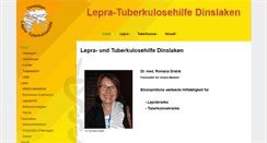 Desktop Screenshot of lepra-tuberkulose.de