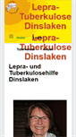 Mobile Screenshot of lepra-tuberkulose.de